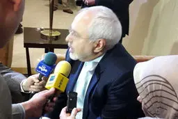 ظریف: کمک‌رسانی انسان‌دوستانه به سوریه مورد تاکید ماست