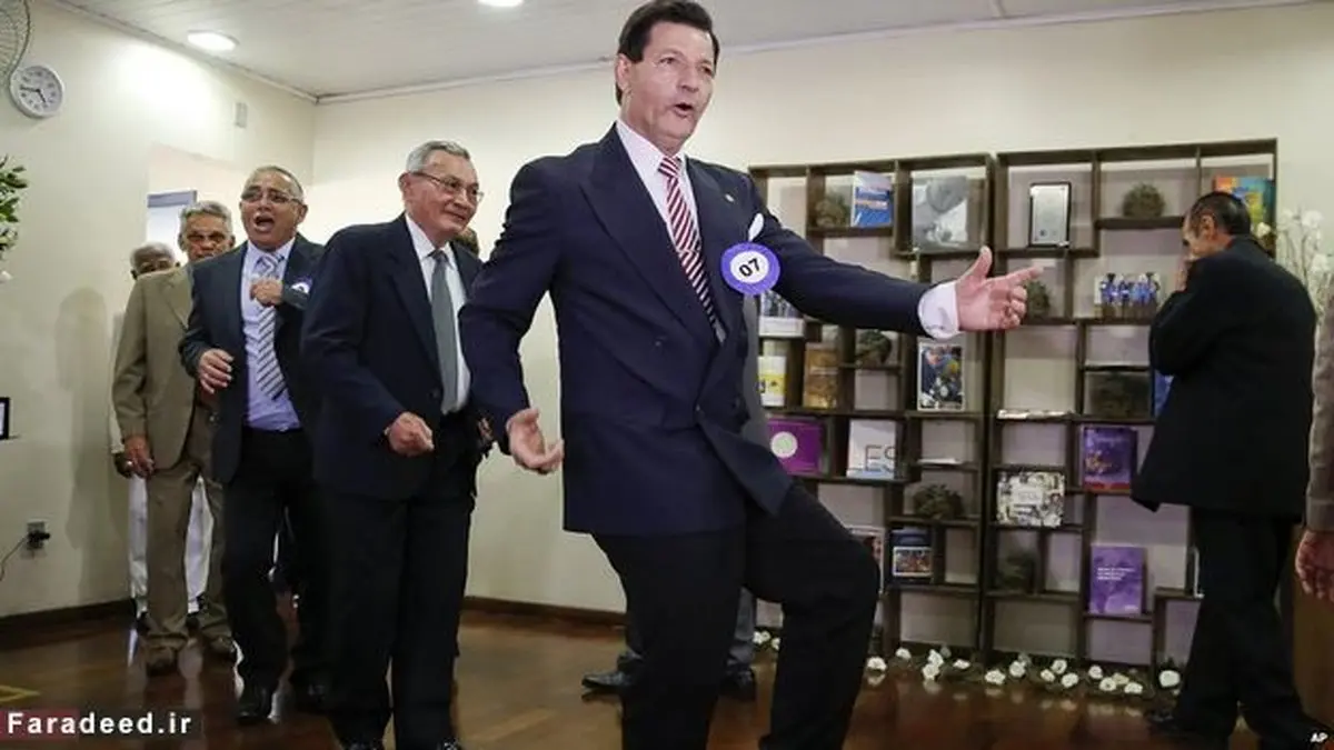 (تصاویر) مسابقه خوش‌تیپ‌ترین پیرمردها