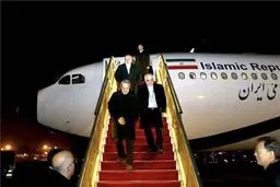 ورود لاریجانی به چین/تصاویر