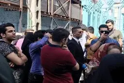 بدل کریس رونالدو در صف رای گیری /عکس