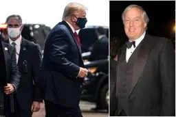 دونالد ترامپ عزادار شد + عکس