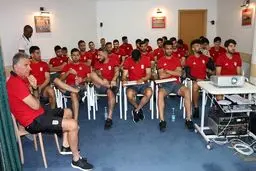 جلسه فنی کی‌روش برای ملی پوشان + عکس