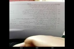 سؤالات کنکور توسط مرد کرونایی از بیمارستان طالقانی تهران لو رفت