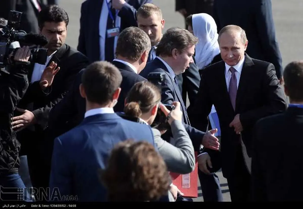 خبرنگاران روسی در فرودگاه مهرآباد/ عکس