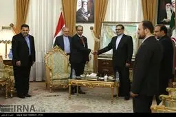 دیدار رییس مجلس عراق با دبیر شورای عالی امنیت ملی/تصاویر