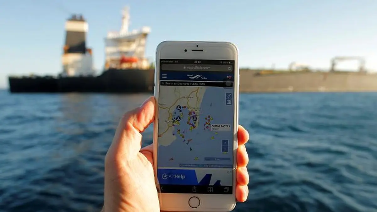 ابرنفتکش ایران دو روز پس از ترک جبل الطارق کجاست؟