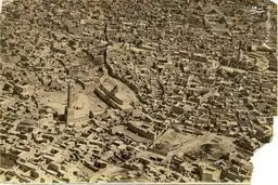 تصویر هوایی قدیمی از شهر موصل