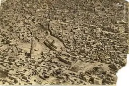 تصویر هوایی قدیمی از شهر موصل