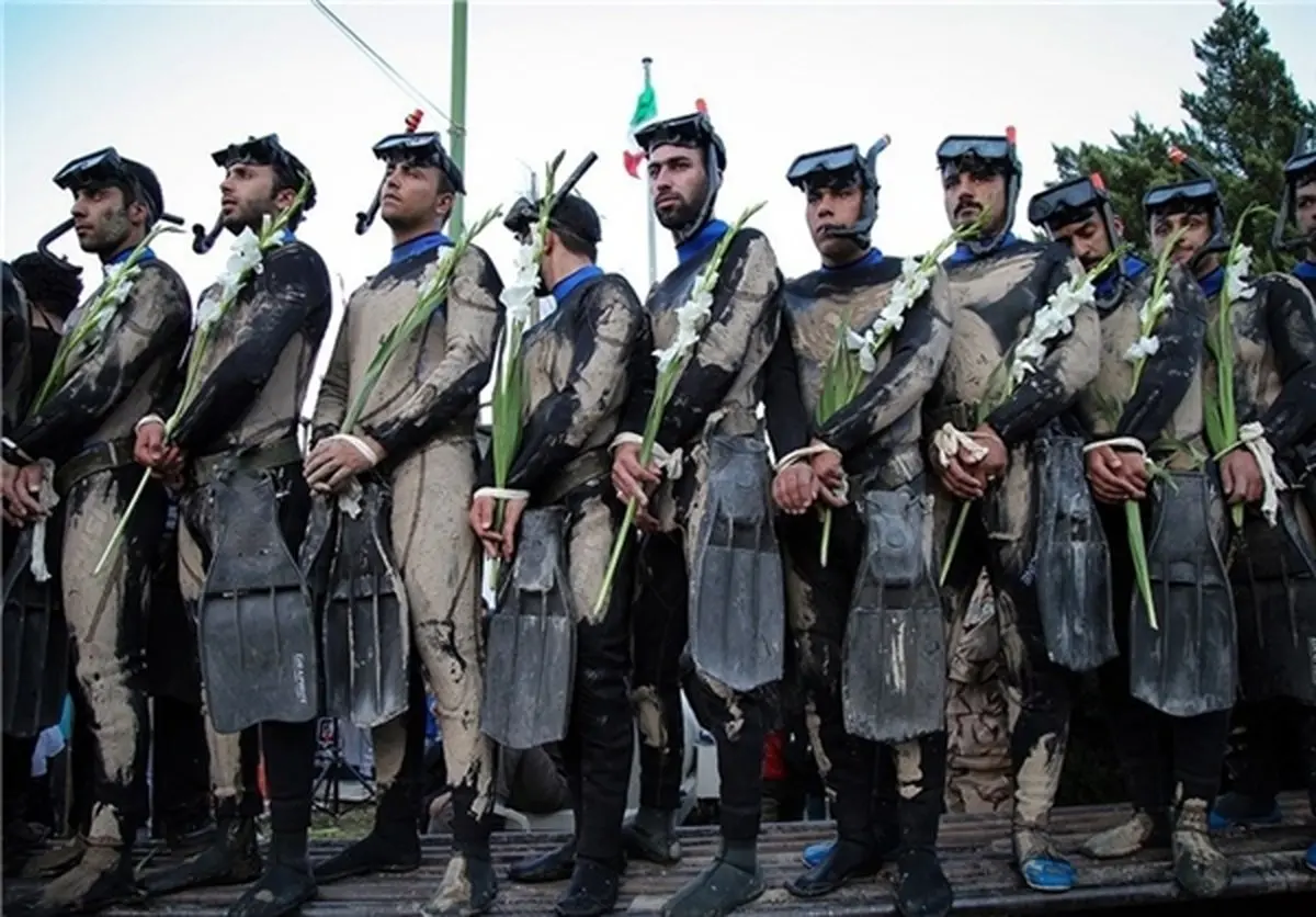 عکس/ خلاقیت اصفهانی‌‌ها در تشییع شهدای گمنام