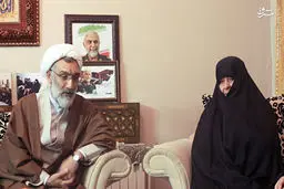 مشاهدات خانواده شهید همدانی از منازل شهدای مدافع حرم/ دادن لقب «ابو وهب» توسط سید حسن نصرالله به شهید همدانی