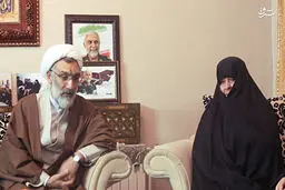مشاهدات خانواده شهید همدانی از منازل شهدای مدافع حرم/ دادن لقب «ابو وهب» توسط سید حسن نصرالله به شهید همدانی