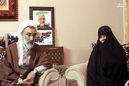 مشاهدات خانواده شهید همدانی از منازل شهدای مدافع حرم/ دادن لقب «ابو وهب» توسط سید حسن نصرالله به شهید همدانی
