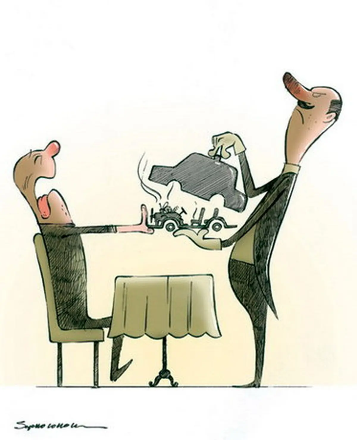 کاریکاتور / کمپین «نه» به خرید خودرو!