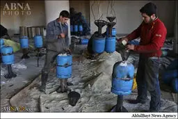 تروریست‌های خمپاره‌ساز در سوریه/تصاویر