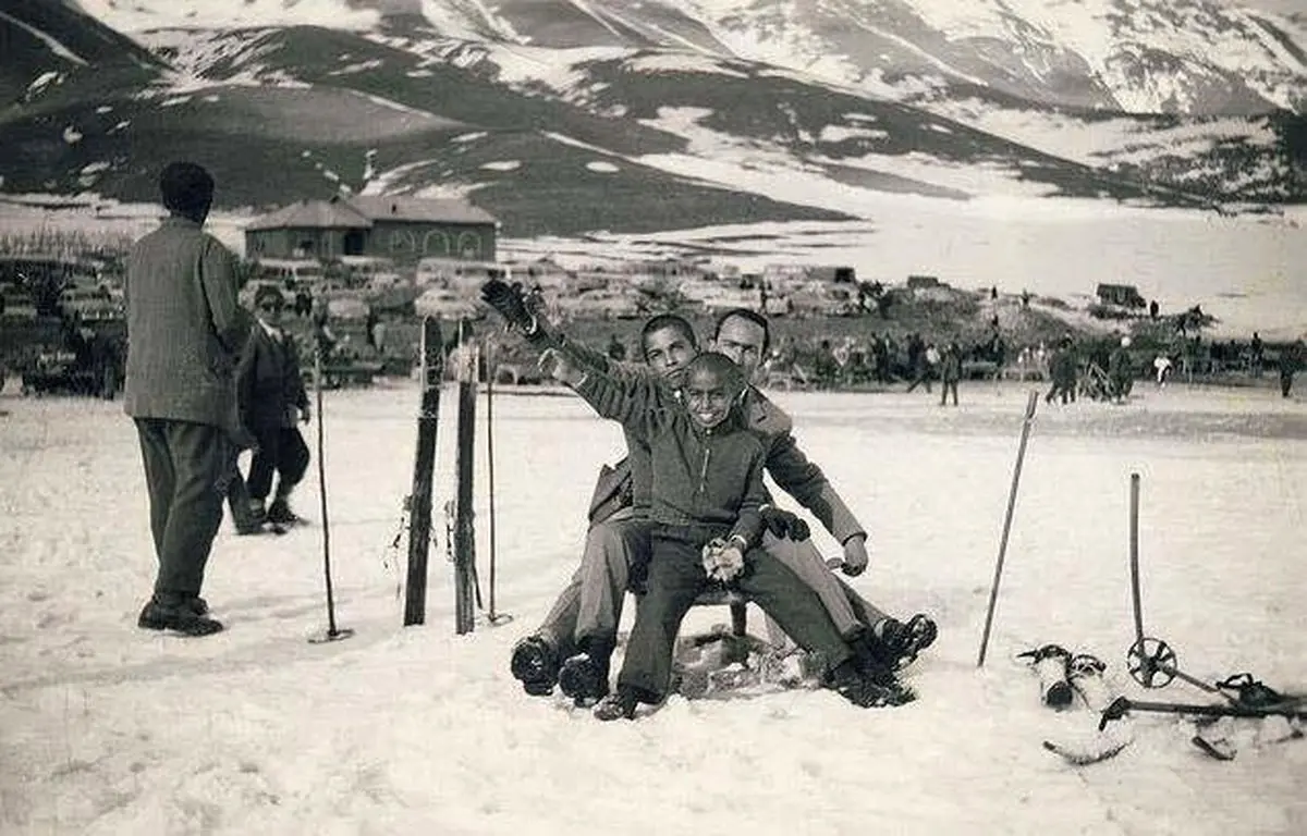 پیست آبعلی در دهه 40/ عکس