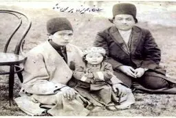 عکسی از کودکی محمدعلی شاه قاجار