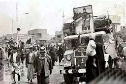 پیاده‌روی اربعین 44سال قبل/ عکس