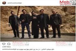 تصویری از سحر قریشی و دوستانش در فیلم خالتور/عکس