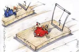 تله گذاری برای فروش استقلال و پرسپولیس!/کاریکاتور