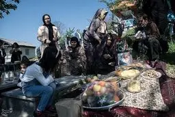 تصاویری از عید مردگان در مازندران