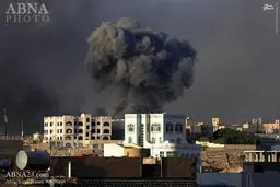 بمباران وحشیانه مناطق مسکونی یمن /تصاویر