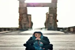 عکس خاص شبنم قلی خانی در تخت جمشید