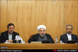 حاشیه های تصویری جلسه هیات دولت