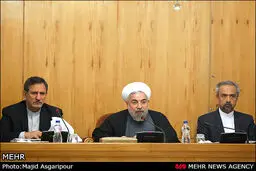 حاشیه های تصویری جلسه هیات دولت