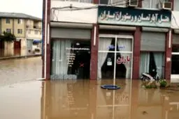 تصاویر آب‌گرفتگی 300خانه درگیلان