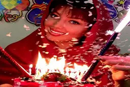 تصویر متفاوت از جشن تولد مهسا کامیابی
