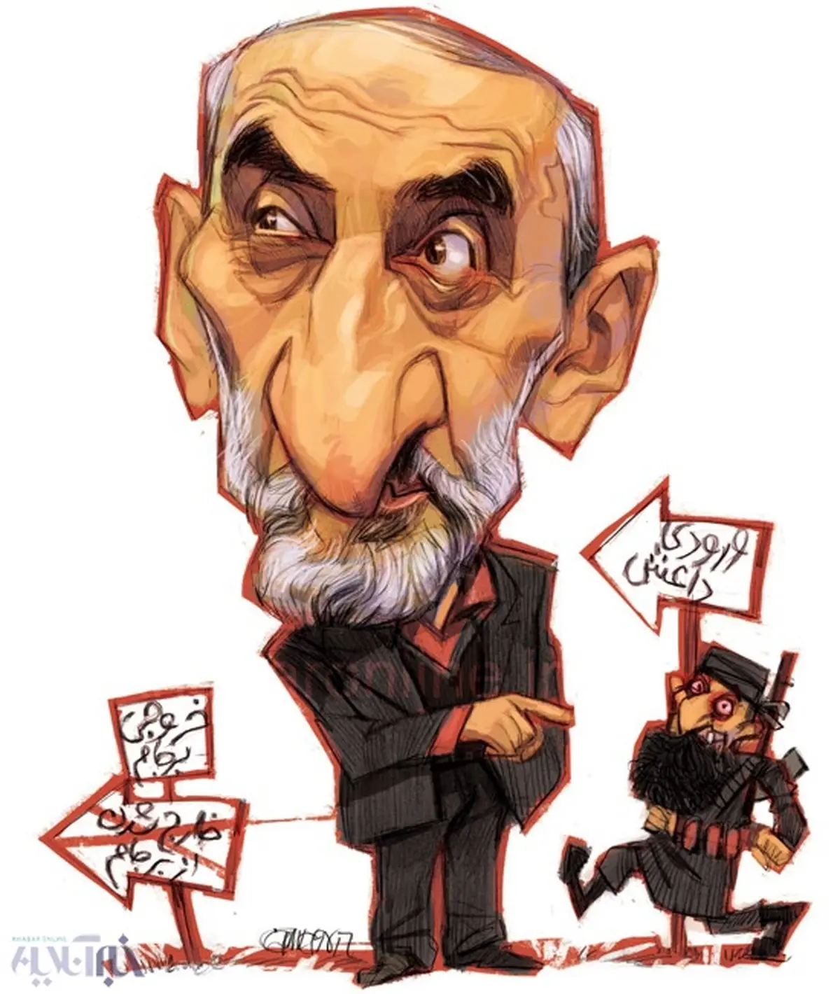 پیشگویی داعشی حسین شریعتمداری!/کاریکاتور