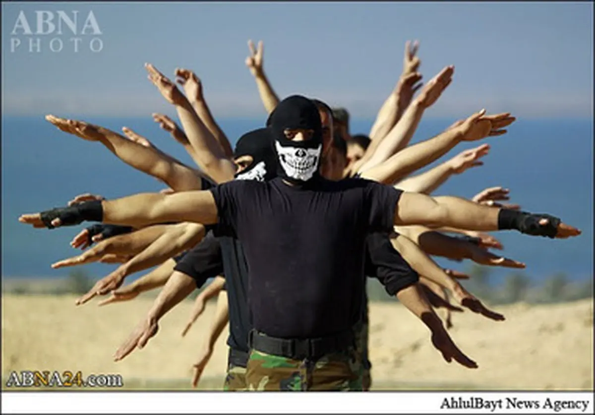 آخرین آموزش نیروهای گردان امام علی(ع) پیش از اعزام به تکریت/تصاویر