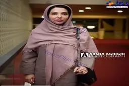 تیپ ساده و معمولی خانم بازیگر مشهور+عکس