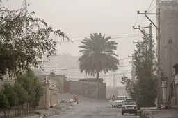 تنفس در بندرعباس سخت شد/تصاویر