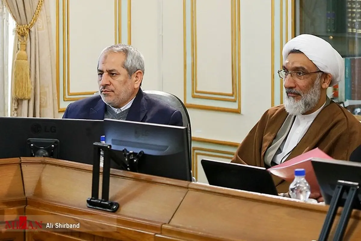 وزیر دادگستری و دادستان تهران در جلسه مسئولان عالی قضایی/عکس