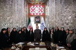 تصاوير: دیدار رییس مجلس شورای اسلامی با بانوان نماینده