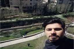 سلفی احسان خواجه امیری در روز طبیعت/ عکس