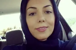 آزاده نامداری بدون چادر +عکس