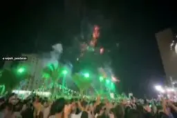  نورافشانی جشن میلاد پیامبر اکرم(ص) در تهران