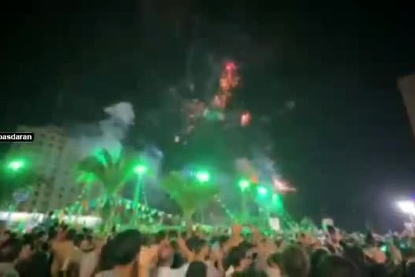  نورافشانی جشن میلاد پیامبر اکرم(ص) در تهران