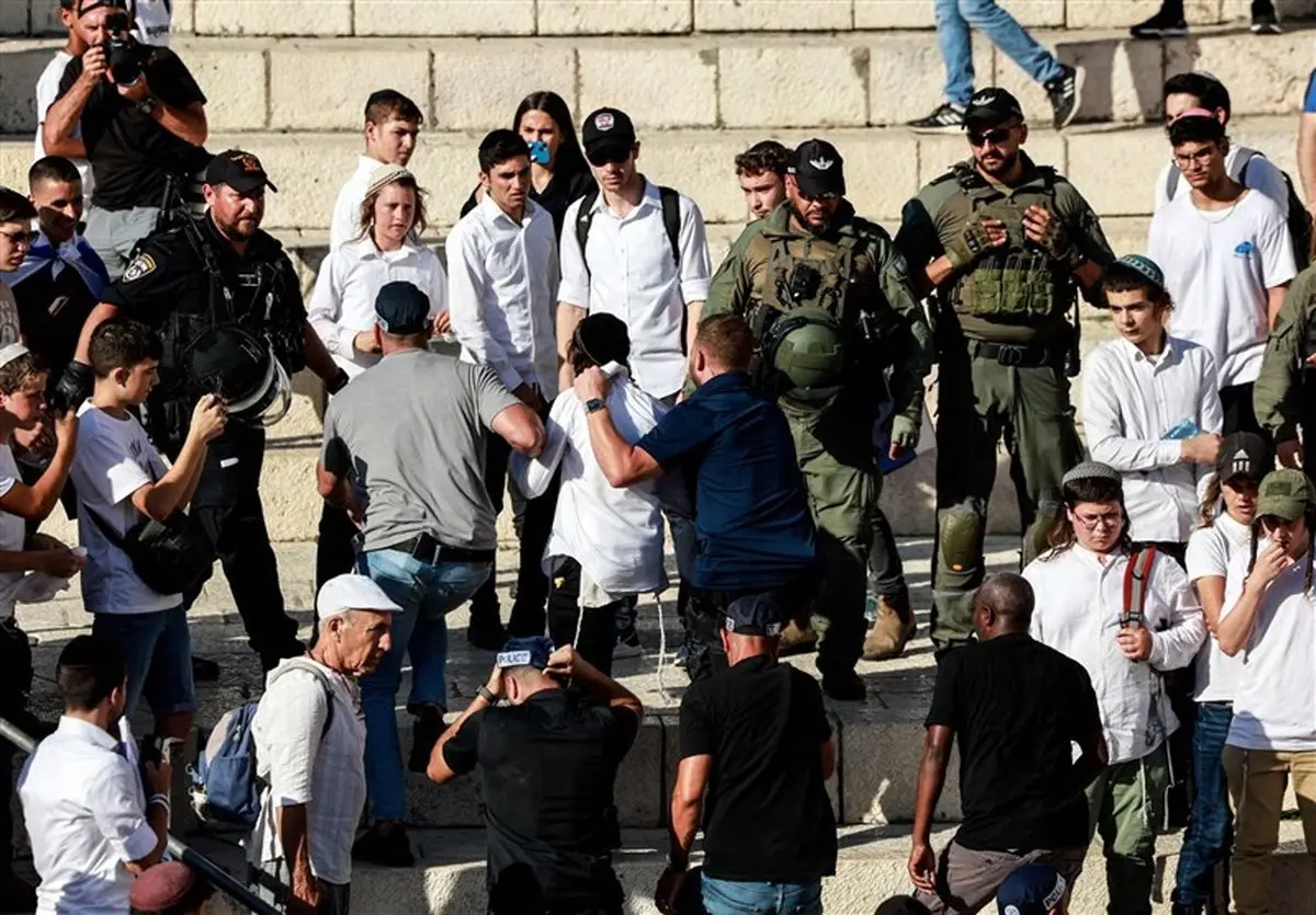 هتاکی صهیونیست‌ها به مسجدالاقصی برای چهارمین روز پیاپی