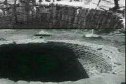 عکس دیده نشده از چاه شیطان