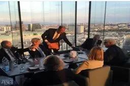 شام کاری وزرای 5+1 در بام وین/عکس