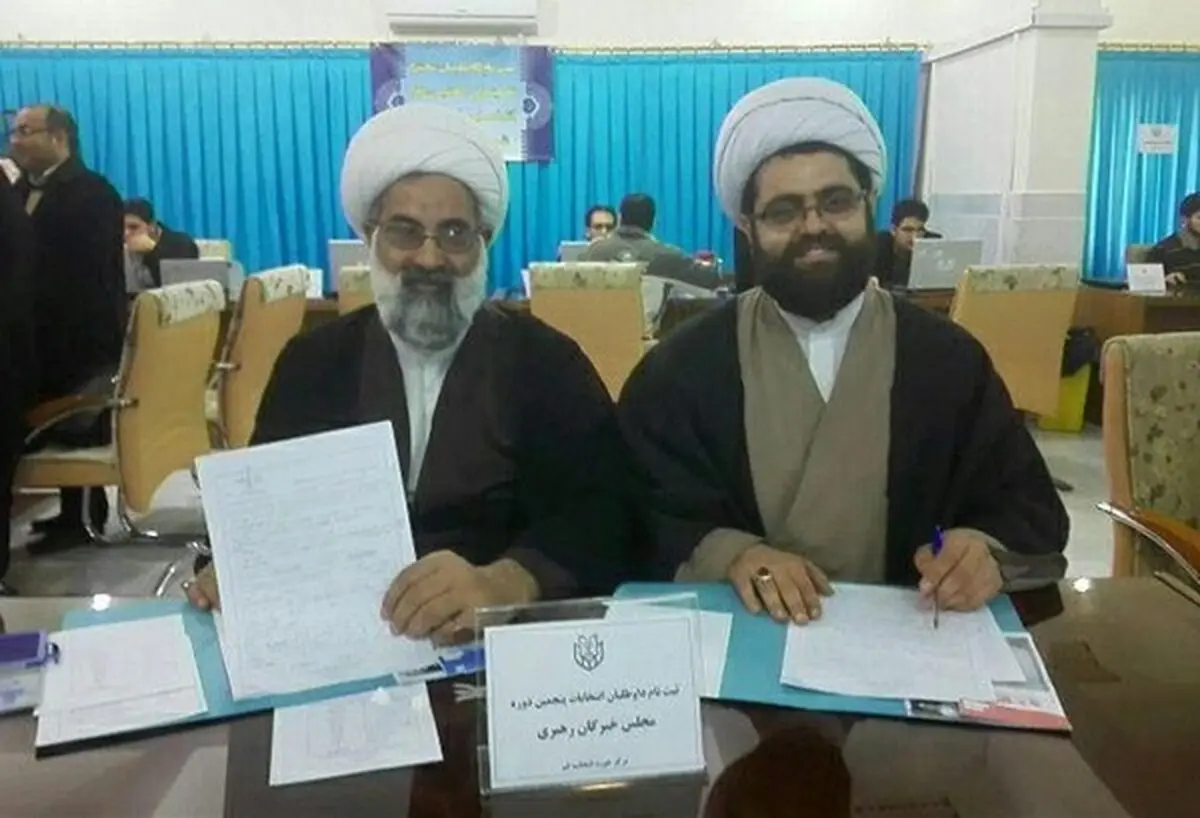 پدر و پسر٬کاندیدای خبرگان رهبری/عکس