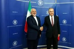 ظریف با وزیر خارجه رومانی دیدار کرد