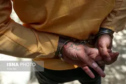 تصاویری از دستگیری یکی از معروف‌ترین اراذل و اوباش تهران