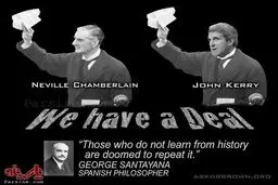 عکس:پوسترسازی مخالفان توافق هسته ای در آمریکا