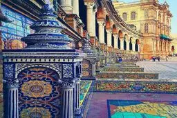 معماری زیبای ایرانی در قلب اسپانیا/عکس