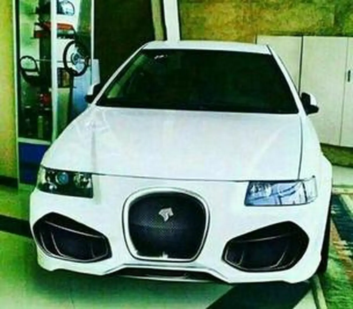 تیونینگ سمند با تلفیقی از بوگاتی!/عکس