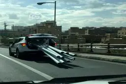 شرکتای خودروسازی بادیدن این عکس تولید وانت رو متوقف کردن؛ طنز / عکس